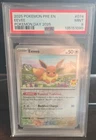World record Pokémon Eevee Sv: Prismatic Evolutions 074/131 PSA 9 English 2025