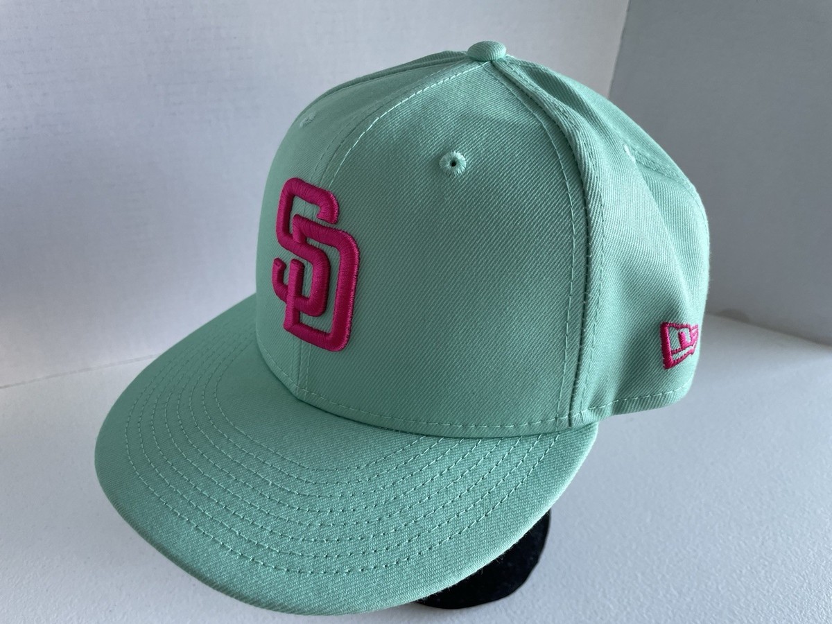 San Diego Padres City Connect New Era 59FIFTY Mint Fitted Hat Size