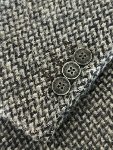 Mens Cavani Signature Overcoat Jacket Single Breasted Coat Wool Blend 50 Large - Picture 8 of 20