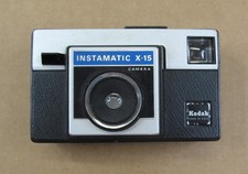 Vintage Kodak Instamatic X-15 Point Shoot Film Camera Shutter Works AS-IS