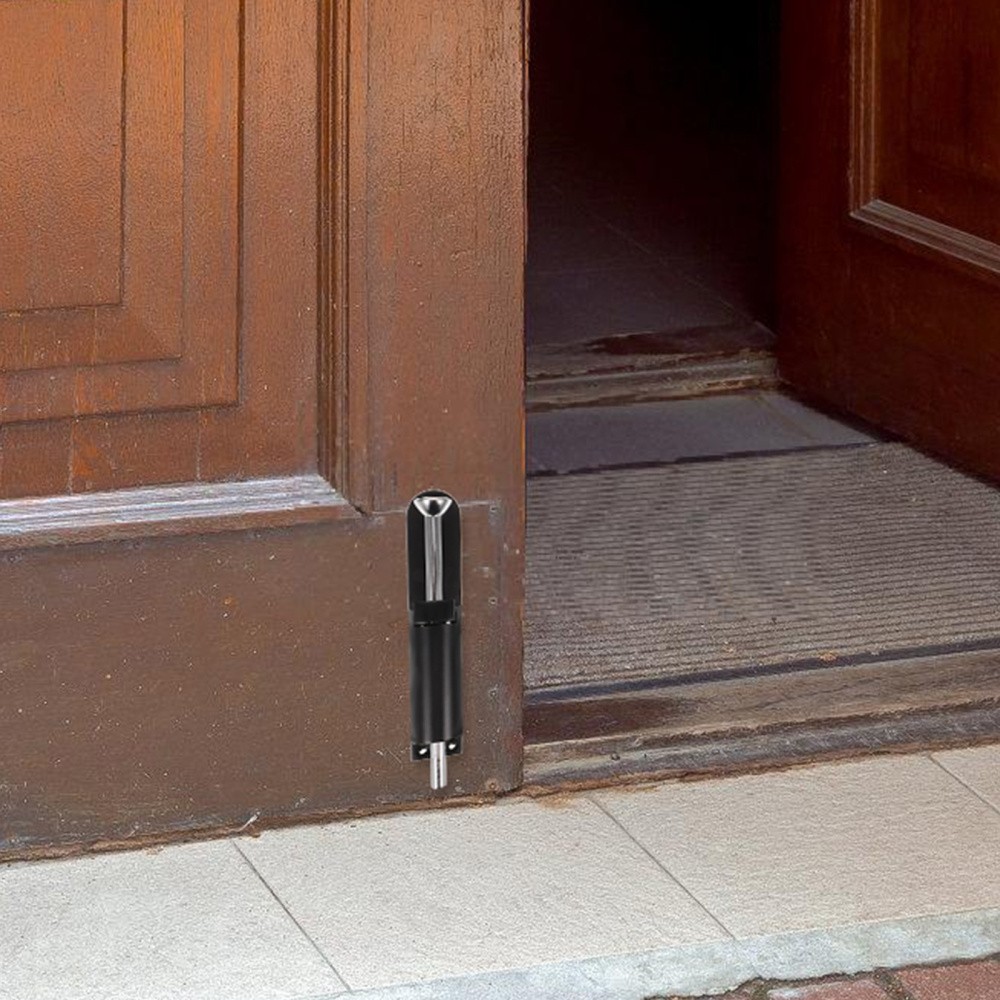 Gate Latch French Door Bolt Lock Slide Spring Patio Security Bar