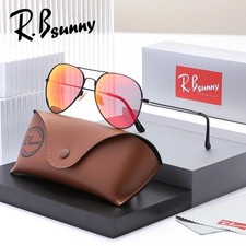 RareBray Pilot Polarized Sunglasses for Men Women UV400 Anti-Reflection Alloy Fr