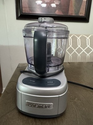 Cuisinart ECH-4SV Elemental 4-Cup Chopper/Grinder in silver