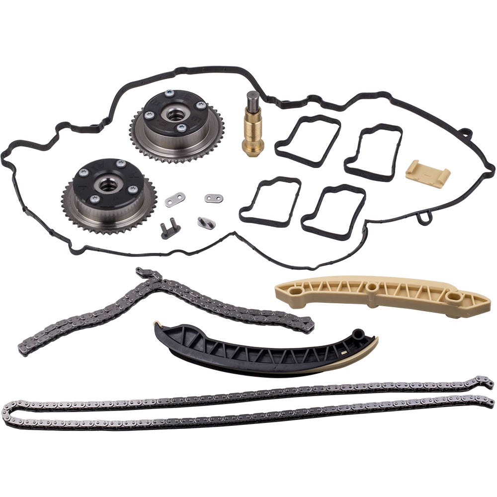 Chaîne de distribution avec ajustement arbre à cames moteur Mercedes W204 W203