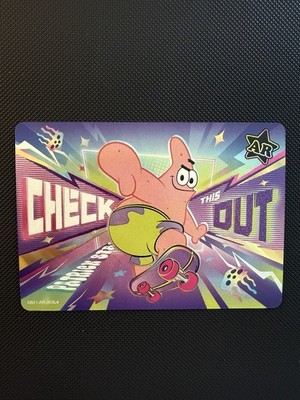 SpongeBob SquarePants Patrick Star 2024 Insert SB01-AR-003L4 English
