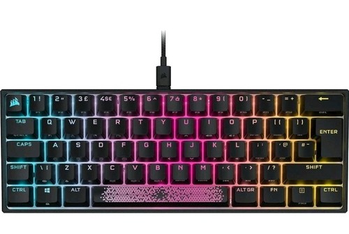 K65 RGB MINI 60% Mechanical Wired Gaming Keyboard CHERRY MX RED Linear Switches - 第 1/16 張圖片