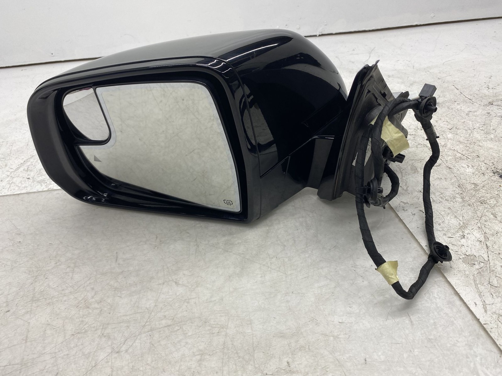 2022-2025 JEEP WAGONEER L FRONT LEFT SIDE DOOR MIRROR ASSEMBLY BLACK OEM