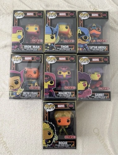 Blacklight Marvel Funko Pop Lot Of 25