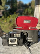 Vintage Traid Corp Fotron III Camera w/ Leather Case NOT TESTED 1960s