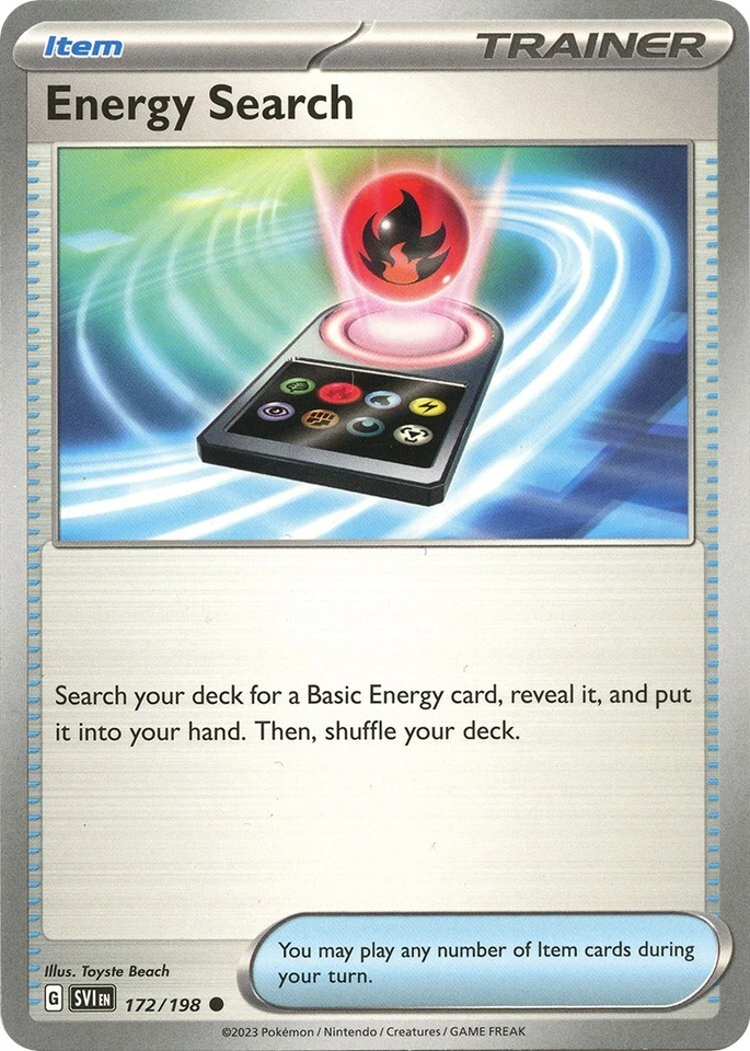 Energy Search 172/198 SV01: Scarlet & Violet Base Set