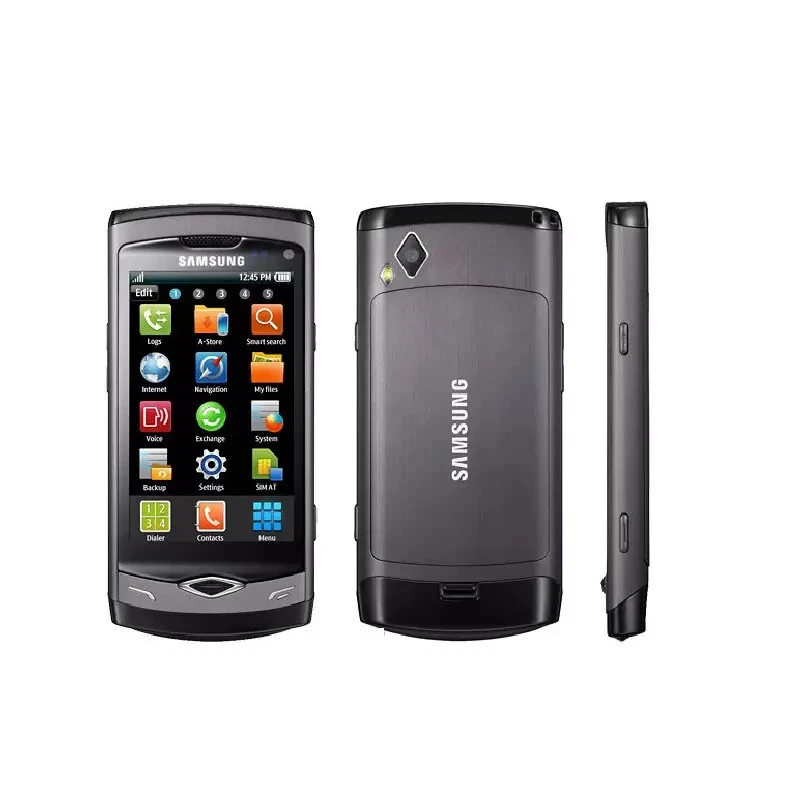 Samsung S8500 Wave 3G Slider Touch Screen GSM HSPA Mobile Phone - Image 2 of 4