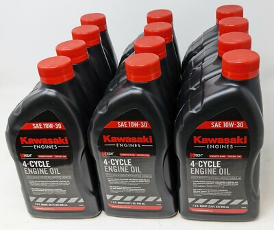 Take Motoページ Kawasaki 12PK Quart Genuine OEM 4 Cycle Engine Oil K-TECH