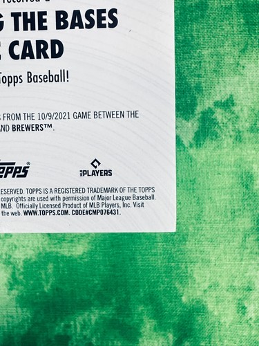 Austin Riley (MEM) /50 2024 Topps Series 2 - Rounding the Bases Relics #RTB-ARI - Picture 7 of 11