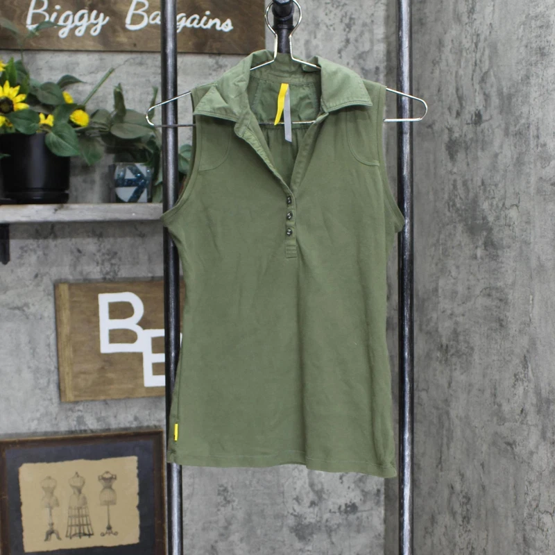 lole collared v-neck ribbed blouse top shirt