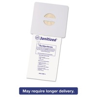 Janitized Vacuum Filter Bags Designed To Fit Nobles Portapac/tennant 100/cs on sale Janitized Vacuum Filter Bags Designed To Fit Nobles Portapac/tennant 100/cs on sale
