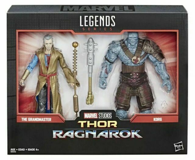 Hasbro E6343 Marvel Legends 80th Anniversary Korg and Grandmaster Action Figures