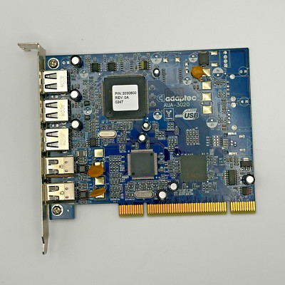 Used Adaptec DUOConnect Combo Firewire and USB 2.0 Card AUA-3020