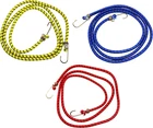 1.8m Extra Long Elastic Bungee Cord Elasticated Rope Tie & Metal Hooks  30kg Max