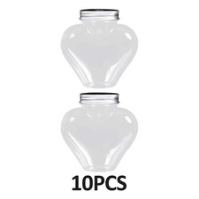 10 Pieces Empty Juice Bottles Beverage Container for Tea Milk Tea Juicing