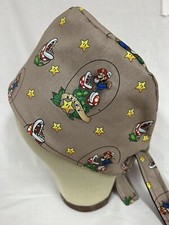 Men/Women Surgical Scrub Cap Lined Party Characters Very COOL