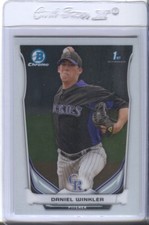 DANIEL WINKLER 2014 Bowman Chrome Prospects Series 2