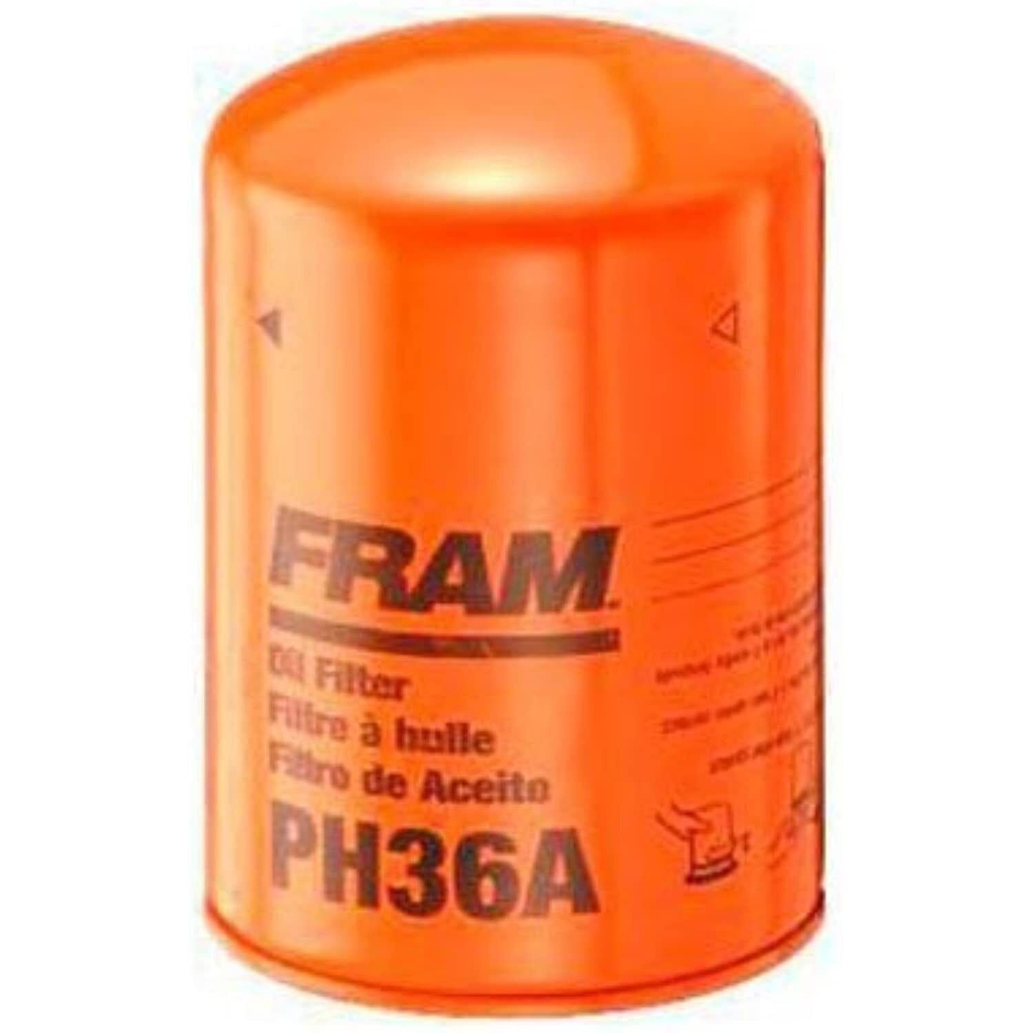 FRAM Extra Guard PH36A, 10K Mile Change Interval Spin-on Oil Filter