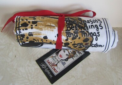 Brighton Chic Du Jour Travel Jewelry Roll Cache Storage Travel Case NEW