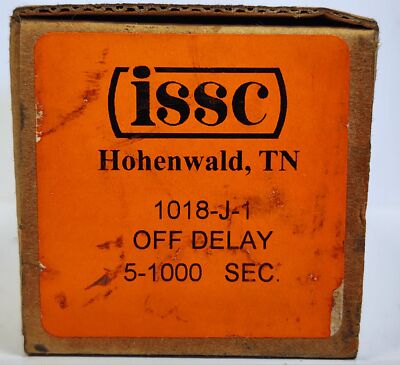 ISSC 1018-J-1 120VAC 50/60Hz 10 A Adjustable Solid State Time Delay Relay