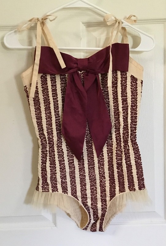 NWOT girls Tutu Du Monde circus photography romper size 10-11