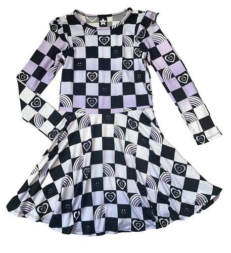 venus skater dress Venus In The Blind Spot Off The Shoulder Skater Dress