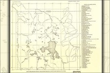 Poster, Many Sizes; Map Of Yellowstone National Park Hot Springs 1937