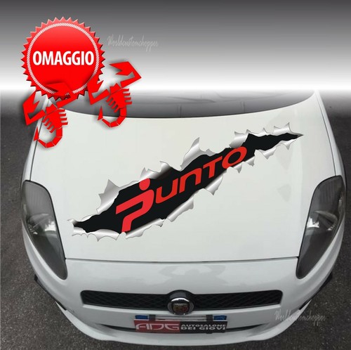 Adesivi Stickers Fasce laterali per Fiat Punto Abarth Auto Tuning Sport UK