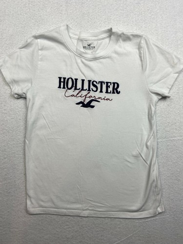 Hollister Shirt Womens Small White 