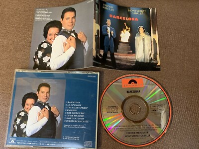 Freddie Mercury & Montserrat Caballé Barcelona JAPAN CD POCP-1229