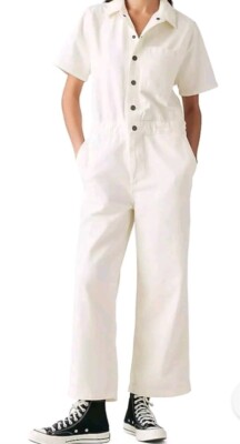 Levi's SERENITY NOW Women's Short Sleeve Heritage Jumpsuit, US size S
