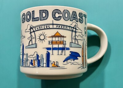 STARBUCKS COFFEE MUG - GOLD COAST, AUSTRALIA  