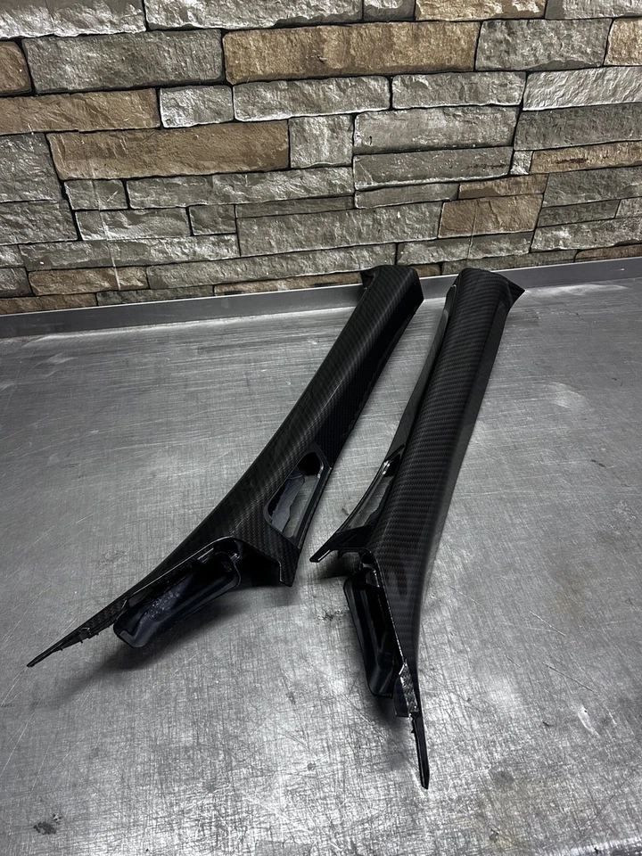 G37 Convertible Pillar Left Right Driver Passenger 08-13 Trim Hydro Dip Infiniti Foto 3 de 4