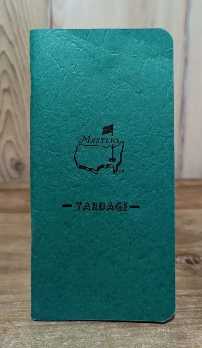 Augusta National Masters Golf Players Yardage Book by Lucas II