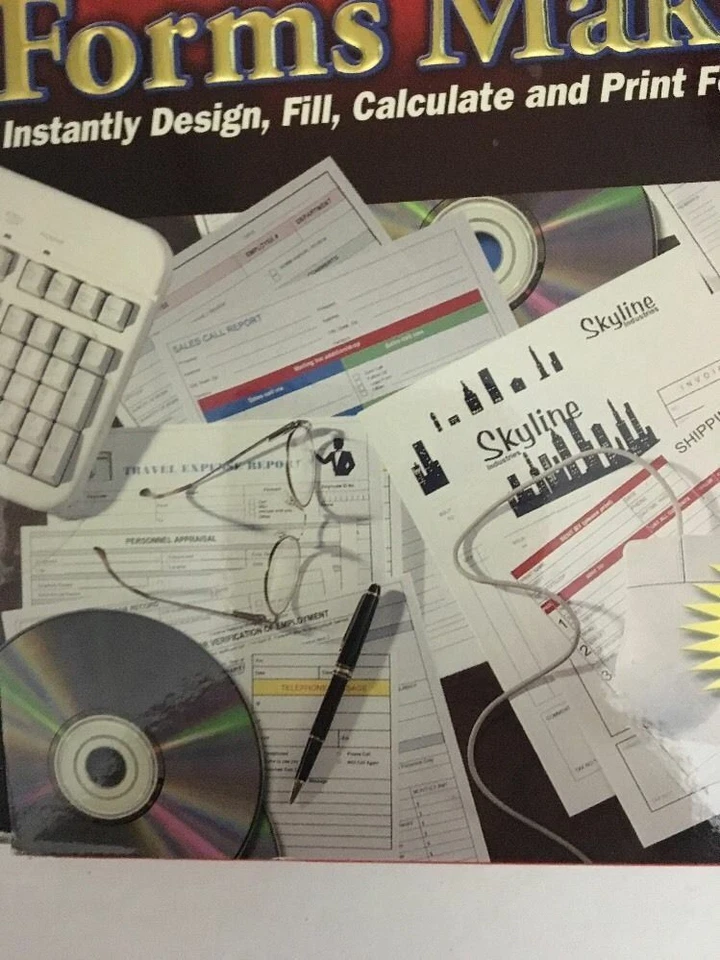 Forms Maker & Filler(PC,2007)New. for W98, ME, W2000 & WindowsXP-RARE-SHIPS N 24 - Image 4 of 4