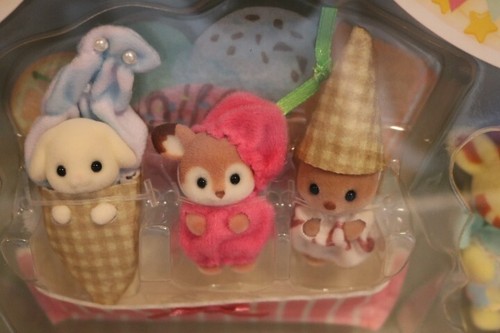 Rare ! Sylvanian Families Kirakira Loterie Délicieux Bébé Parfait Calico Critters - Photo 4/8