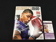 TREVONE BOYKIN TCU HORNED FRONGS SIGNED ESPN COVER 8X10 PHOTO W/COA T50534