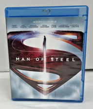 Man of Steel Blu-ray, 2013 Like New, Bonus Features, DVD, Superman Movie