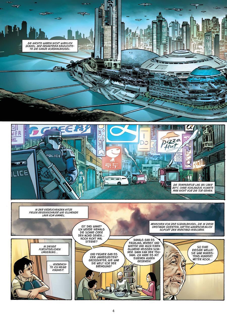 Thumbnail - Cixin Liu: Die Wandernde Erde (graphic Novel) Cixin Liu (u. A.) Buch