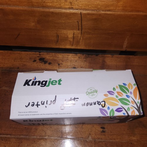 Kingjet 220/221 High Performance Ink Cartridge Set For Canon Printers Black & Co - Picture 5 of 6
