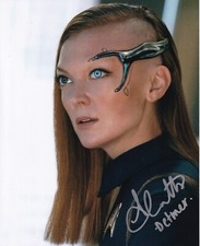 EMILY COUTTS signed autograph 20x25cm STAR TREK in person autograph COA
