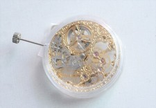 Seagull 6497 ST3600 Movement Manual Hand Winding Gold Plated Engraved