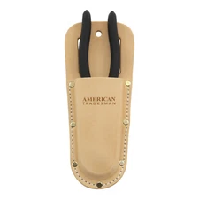American Tradesman 615 - Top Grain Leather Pliers & Tool Holder Holster Pouch