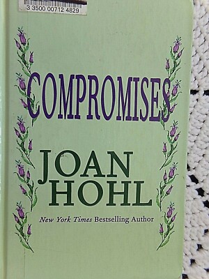 USED EX-LIB. LARGE PRINT HC, ''COMPROMISES'', 1995, JOAN HOHL, NOVEL, 