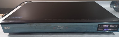 LG BD590 WiFi Blu-ray Player 250GB HDD Hard Disk Drive Media Library NO Remote
