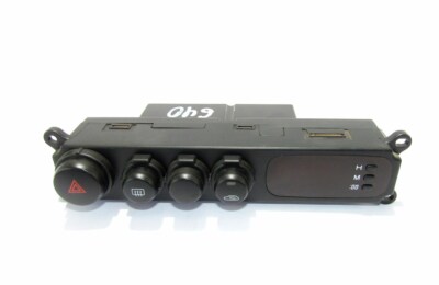 KIA SPORTAGE 2000 CLOCK Climate control heater UHR Klima schalter heizung Hazard